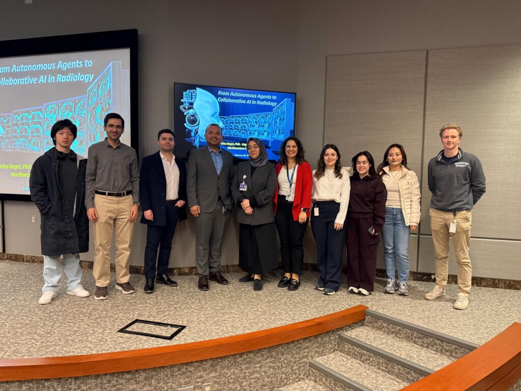 Dr. Ulas Bagci Delivers Keynote Talks on Collaborative AI Across Leading Institutions — original accompanying photograph